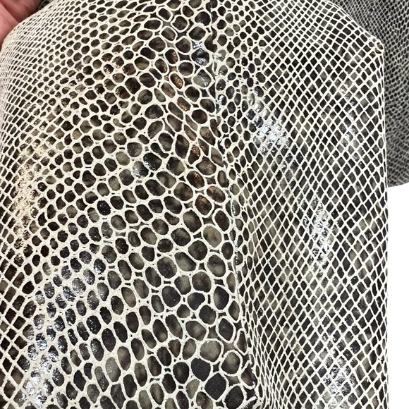 Frenchi snakeskin leather jacket - Picture 13 of 14